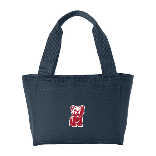  Insulated Navy Lunch Tote - Bearcub Full Body