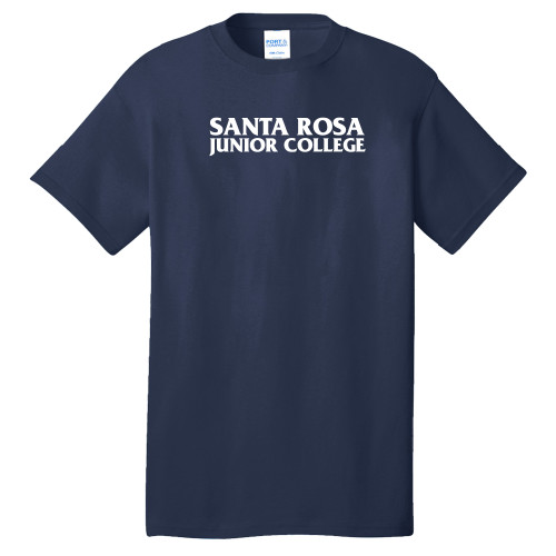 Santa Rosa Junior College Extended Navy T Shirt-4XL