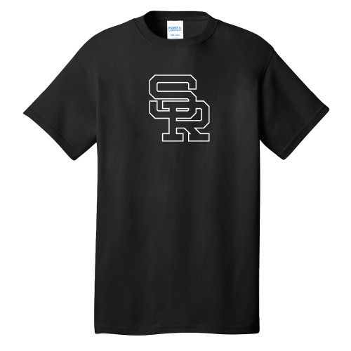  Extended Black T Shirt - SR Lockup