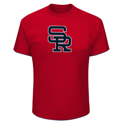  Tall Red T Shirt - SR Lockup