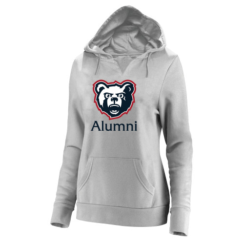  Womens Plus Heather Grey Hoodie - Alumni - SRJC