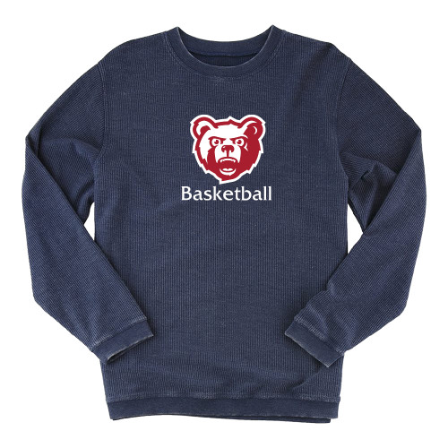  Boxercraft Womens Navy Corded Crew - Basketball - SRJC