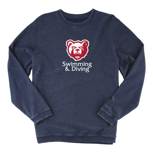  Boxercraft Womens Navy Corded Crew - Swimming and Diving - SRJC