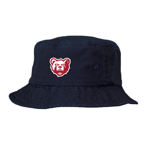 Sportsman Navy Bucket Hat - Bearcub Head