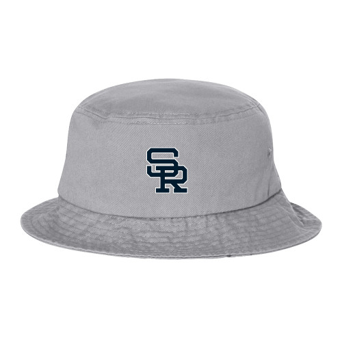  Sportsman Grey Bucket Hat - SR Lockup