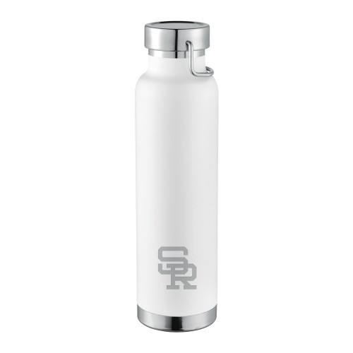  Thor Copper Vacuum Insulated White Bottle 22oz - SR Lockup Engraved