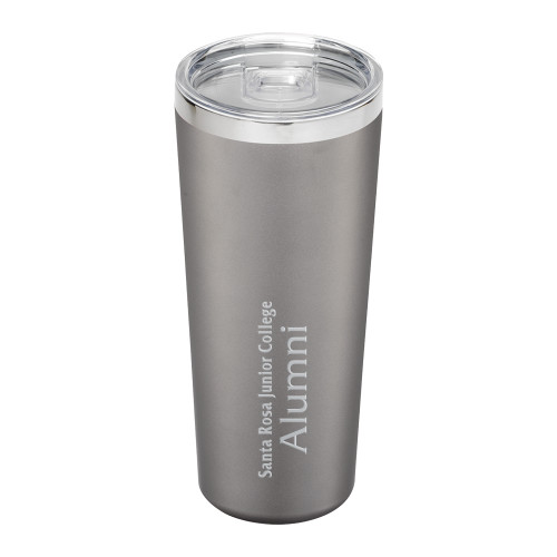  Thor Vacuum Insulated Grey Tumbler 22oz - Alumni - SRJC Engraved
