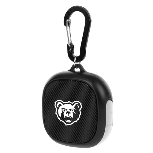  Black/White Waterproof Speaker w/ Carabiner - Bearcub Head