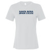 Thumbnail image for  Bella + Canvas Womens White Relaxed Cotton T Shirt