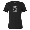 Thumbnail image for  Bella + Canvas Womens Black Relaxed Cotton T Shirt