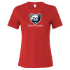 Thumbnail image for  Bella + Canvas Womens Red Relaxed Cotton T Shirt