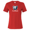 Thumbnail image for  Bella + Canvas Womens Red Relaxed Cotton T Shirt