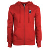 Thumbnail image for  ENZA Womens Red Fleece Full Zip Hoodie