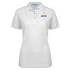 Thumbnail image for  Womens Silk Touch White Pique Polo