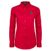 Thumbnail image for  Womens Red Twill Button Down Long Sleeve 