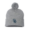 Thumbnail image for  Sportsman Heather Grey Pom Pom Cuffed Beanie