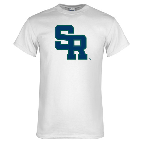  White T Shirt - Interlocking SR