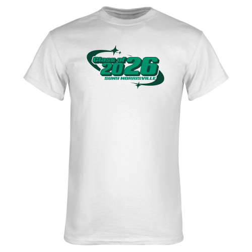  White T Shirt - Class of 2026 Suny Morrisville