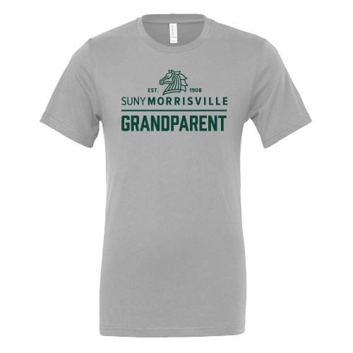  Bella + Canvas Ash Grey Jersey Cotton T Shirt - Grandparent