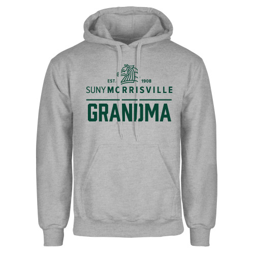  Grey Fleece Hoodie - Grandma