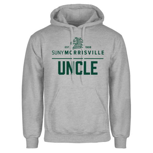  Grey Fleece Hoodie - Uncle