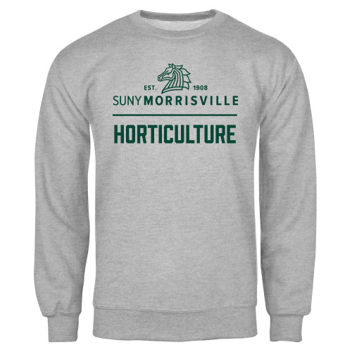  Grey Fleece Crew - Horticulture