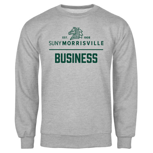  Grey Fleece Crew - Business Administration