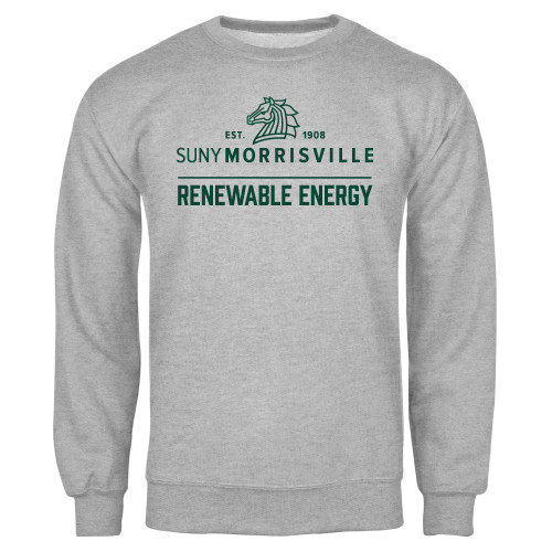  Grey Fleece Crew - Renewable Energy