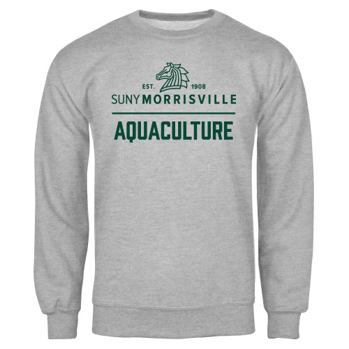  Grey Fleece Crew - Aquaculture