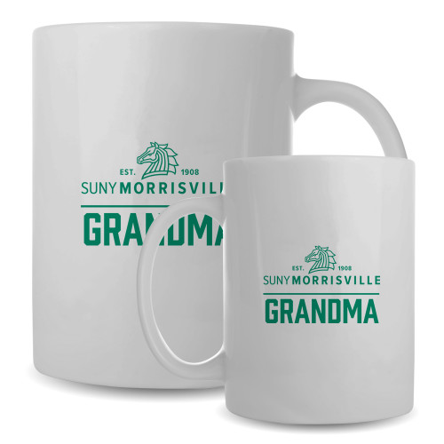  Full Color White Mug 15oz - Grandma