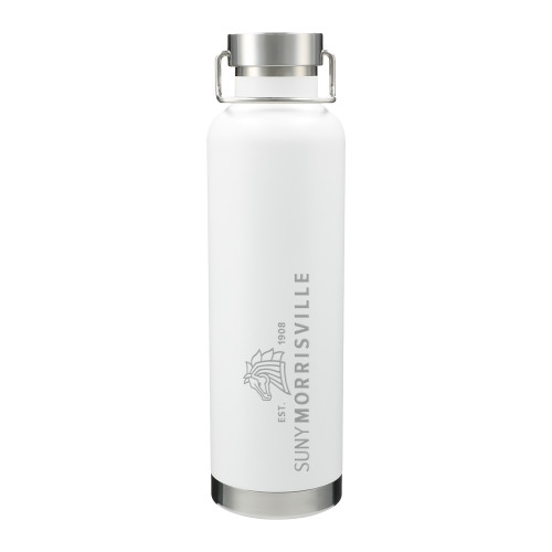  Thor Copper Vacuum Insulated White Bottle 32oz - Mustang and SUNY Wordmark Engraved