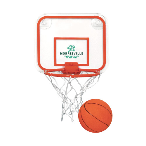  Mini Basketball & Hoop Set - Mustang and Formal Wordmark