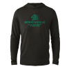 Thumbnail image for  Black Long Sleeve Hooded Tee