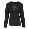 Thumbnail image for  Womens Black Long Sleeve Hooded Tee
