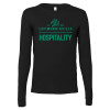 Thumbnail image for  Bella + Canvas Black Jersey Cotton Long Sleeve T Shirt