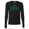 Thumbnail image for  Bella + Canvas Black Jersey Cotton Long Sleeve T Shirt