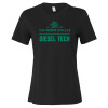 Thumbnail image for  Bella + Canvas Womens Black Relaxed Cotton T Shirt