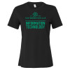 Thumbnail image for  Bella + Canvas Womens Black Relaxed Cotton T Shirt