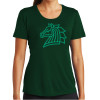 Thumbnail image for  Womens Dark Green Performance Short Sleeve Tee