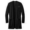 Thumbnail image for  Mercer + Mettle Womens Black Open Front Cardigan Sweater