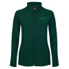 Thumbnail image for  Womens Dark Green Fleece Full Zip Jacket