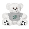 Thumbnail image for  Plush Big Paw 8 1/2 inch White Bear w/Grey Shirt