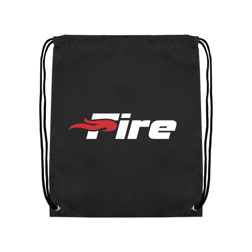  Black Drawstring Backpack - Primary Mark