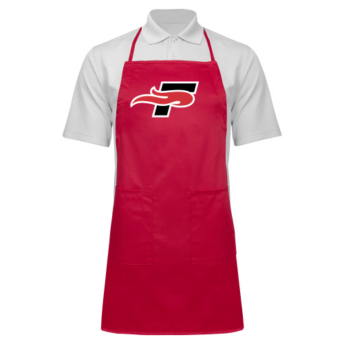  Full Length Red Apron - F