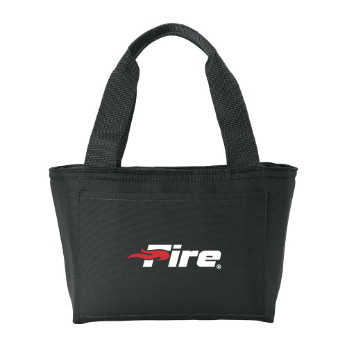  Insulated Black Lunch Tote - Primary Mark