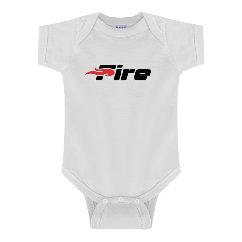  White Infant Onesie - Primary Mark