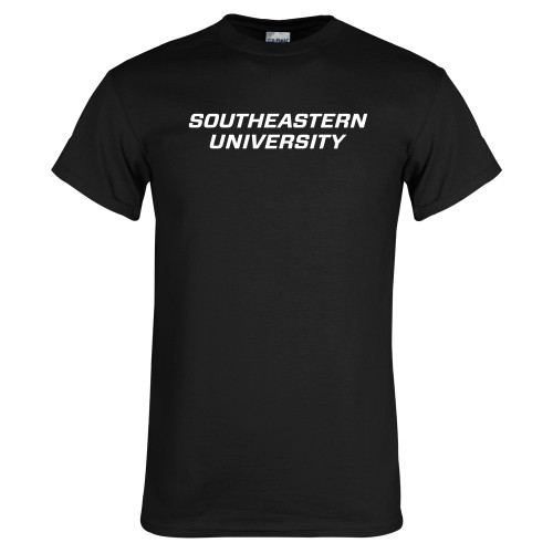 Black T Shirt - Wordmark