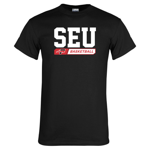  Black T Shirt - Basketball Design