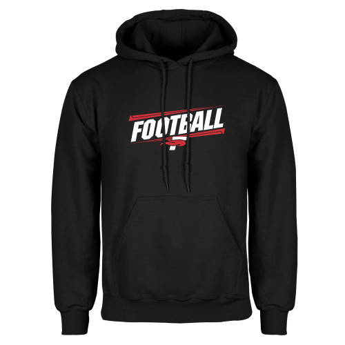 Black Fleece Hoodie - Football Design