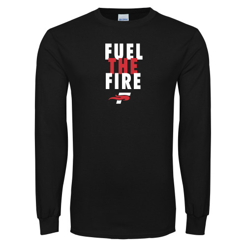  Black Long Sleeve T Shirt - Fuel The Fire